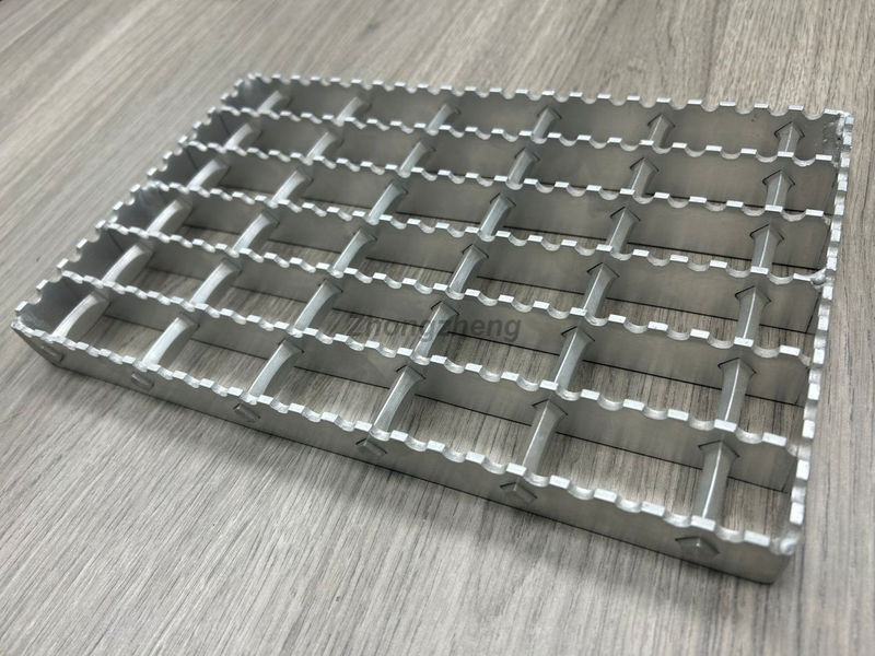 Serrated Pultruded Aluminum Grating